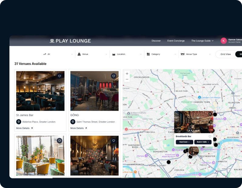 Discover the Best Lounge Venues in your city